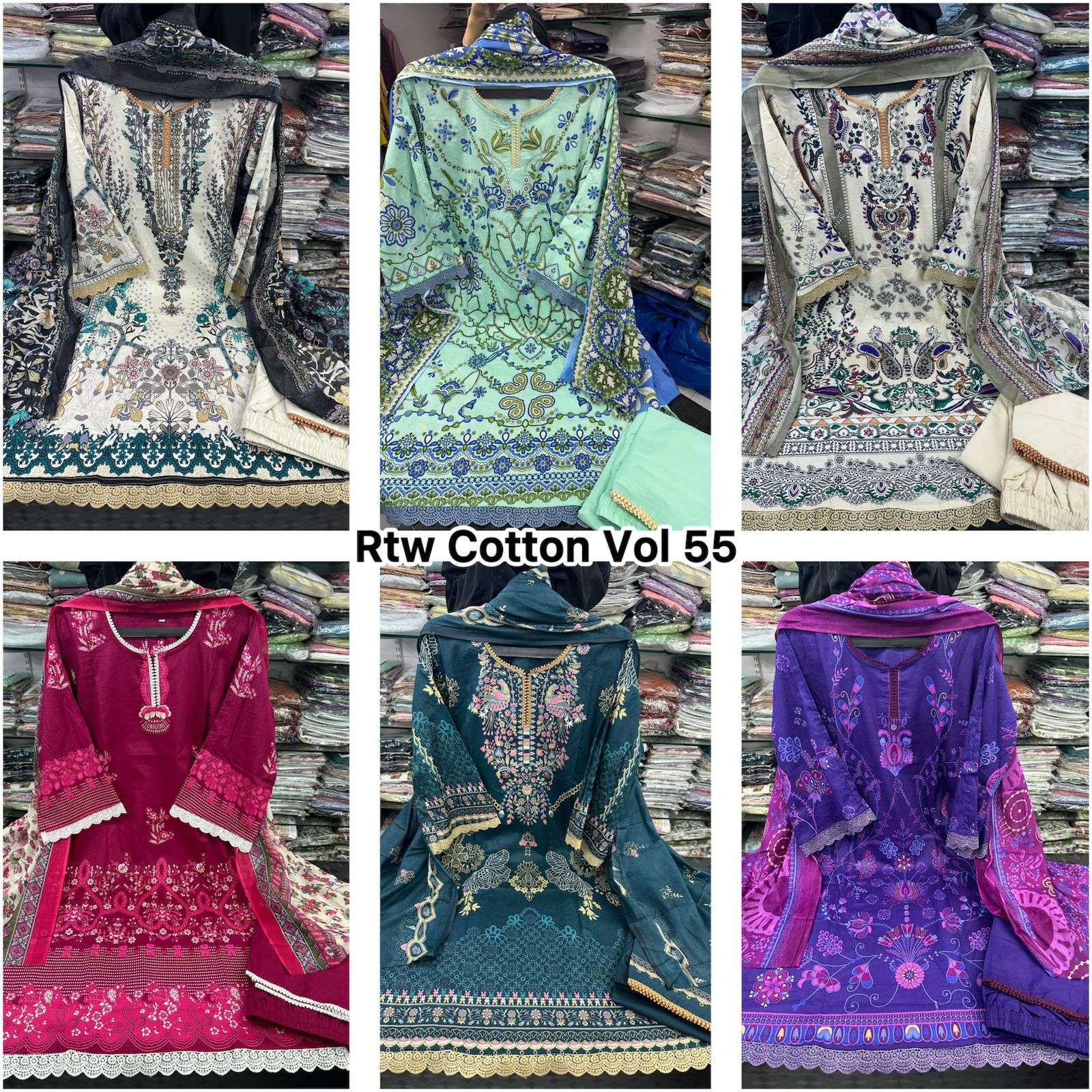 HEAVY COTTON LUXURY COLLECTION VOL - 55 BY RTW - 01 - 06