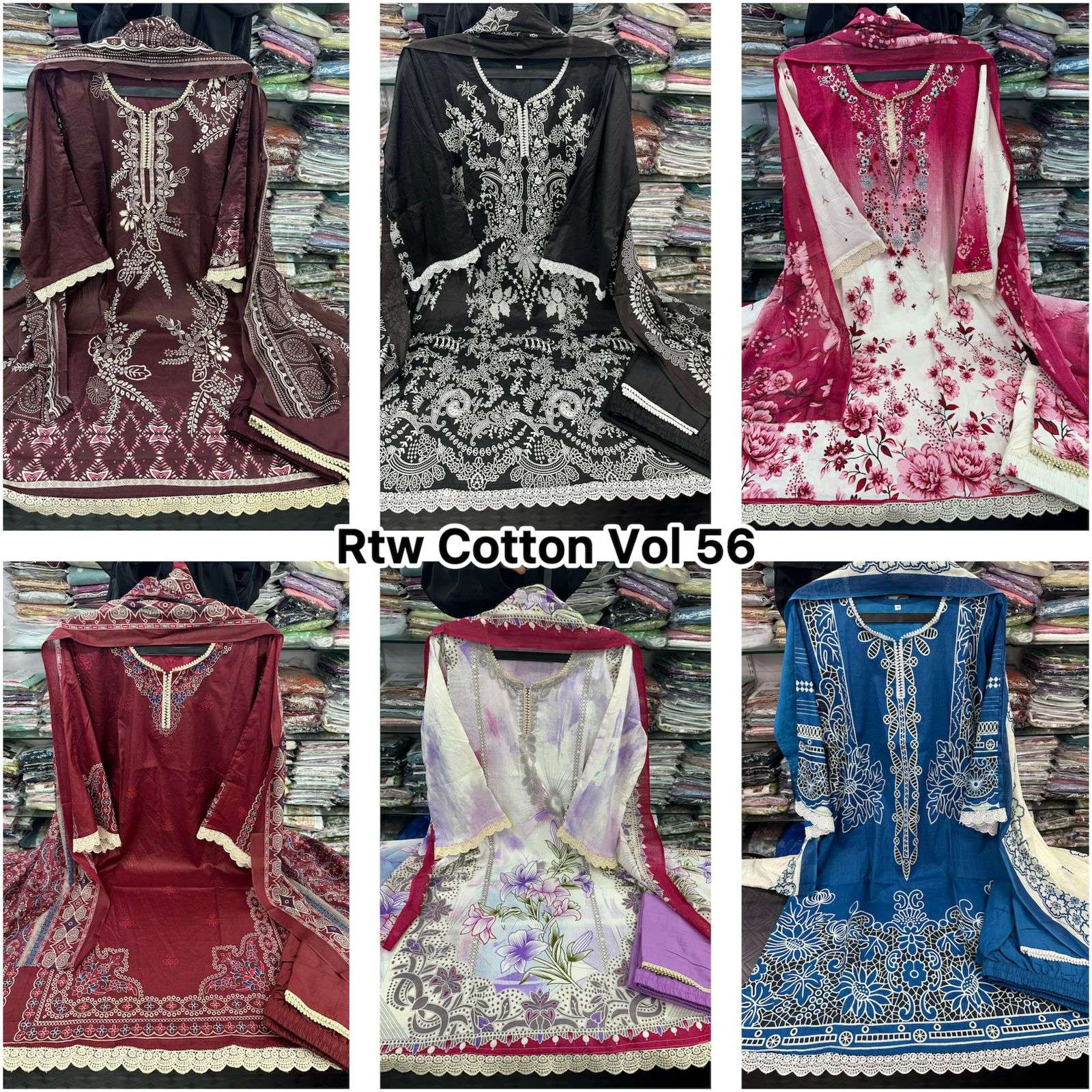 HEAVY COTTON LUXURY COLLECTION VOL - 56 BY RTW - 01 - 06