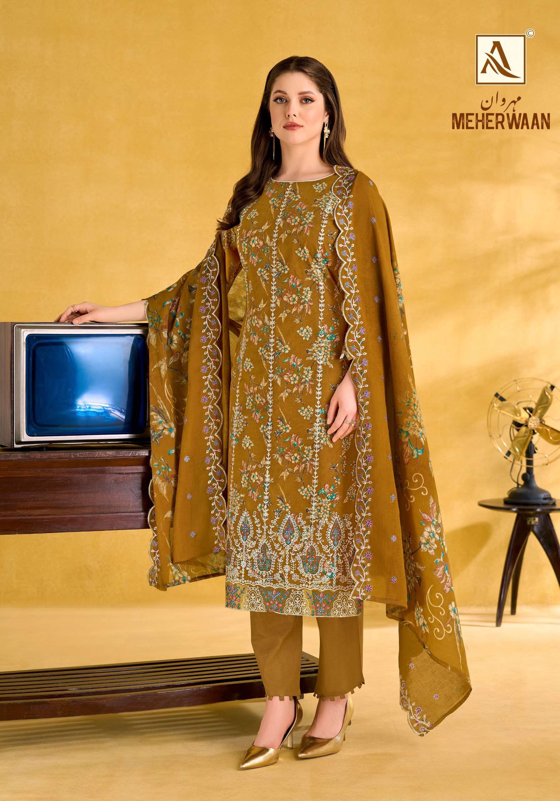 MEHERWAAN BY ALOK SUIT - 01
