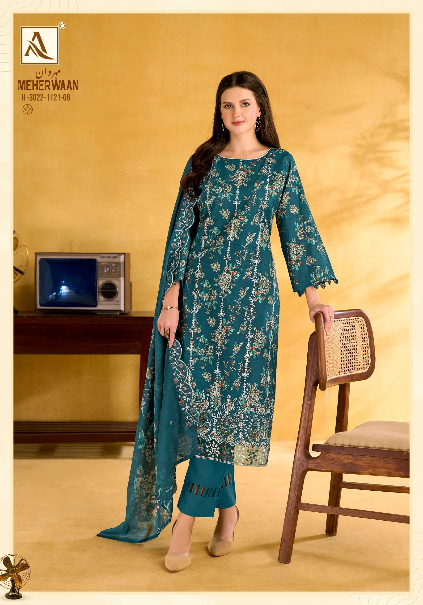 MEHERWAAN BY ALOK SUIT - 06
