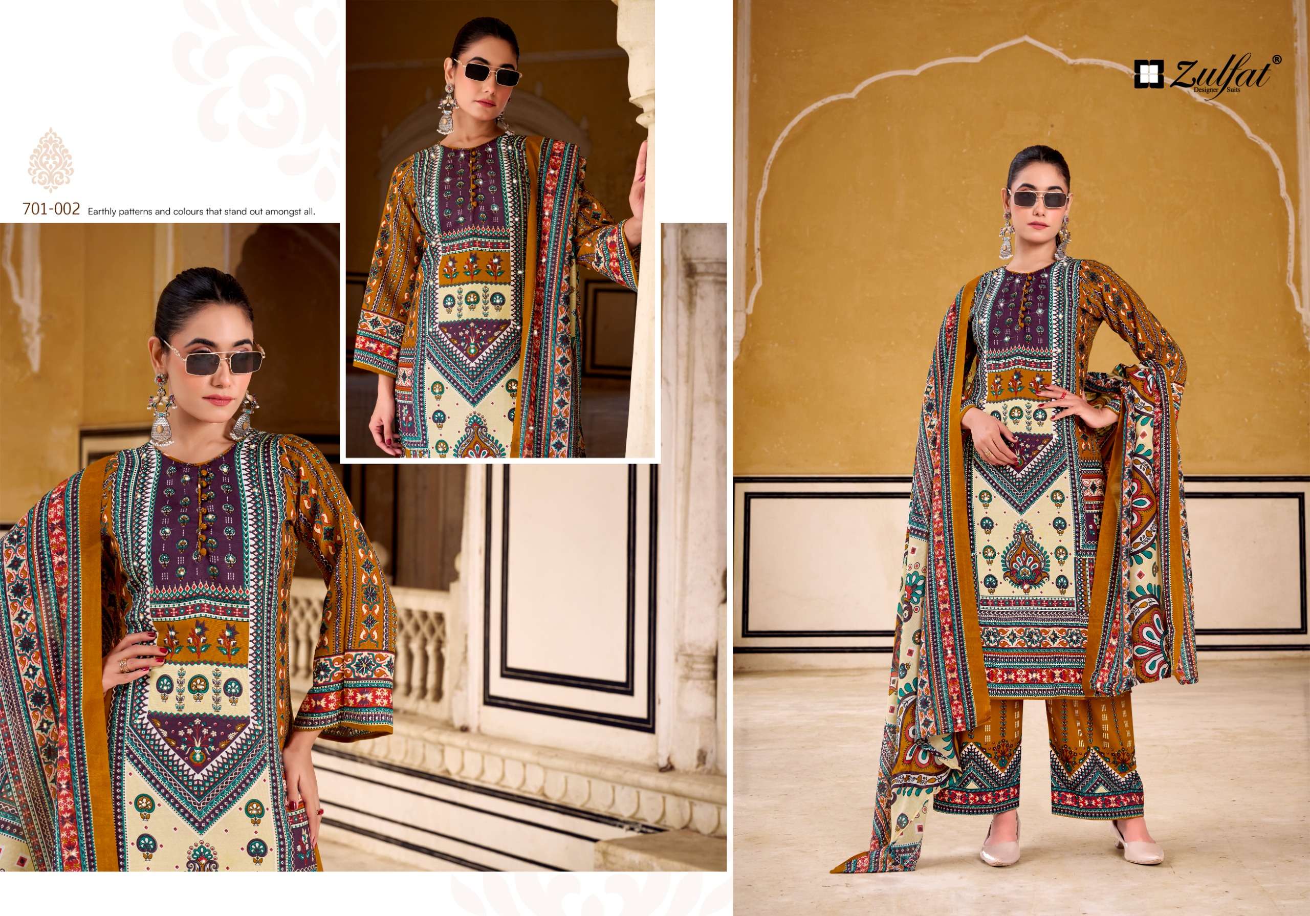 MOHABBAT BY ZULFAT DESIGNER SUITS - 02