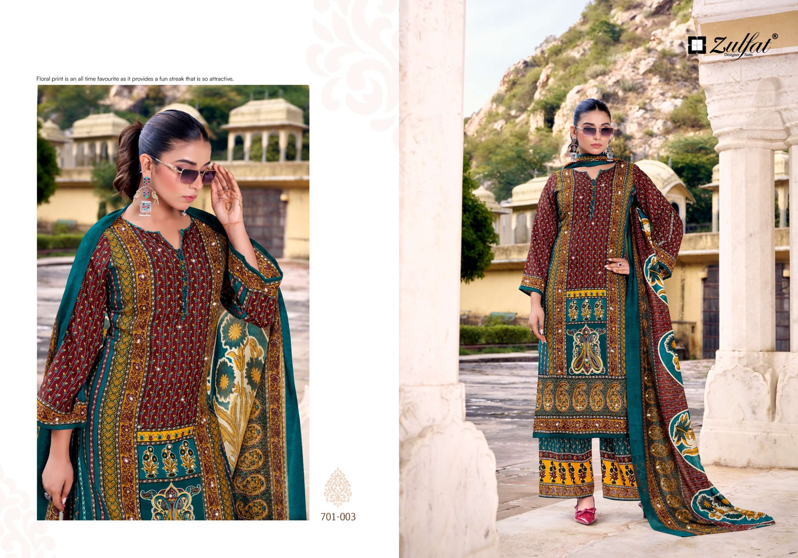 MOHABBAT BY ZULFAT DESIGNER SUITS - 03