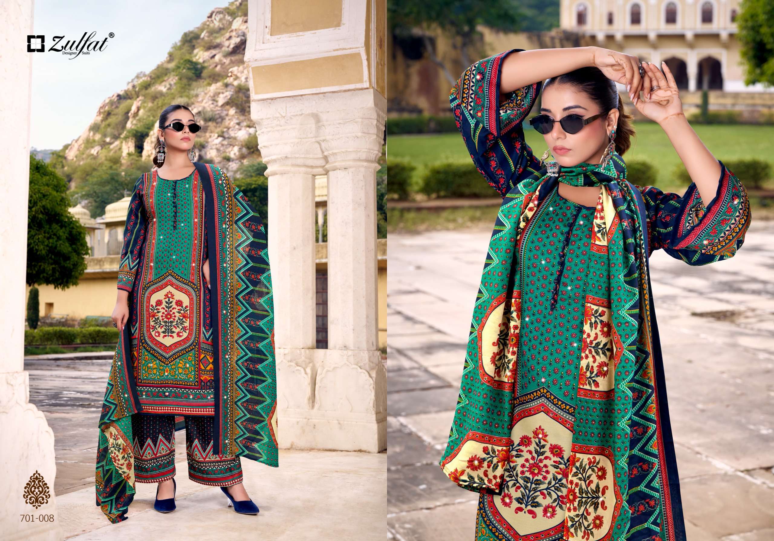 MOHABBAT BY ZULFAT DESIGNER SUITS - 08