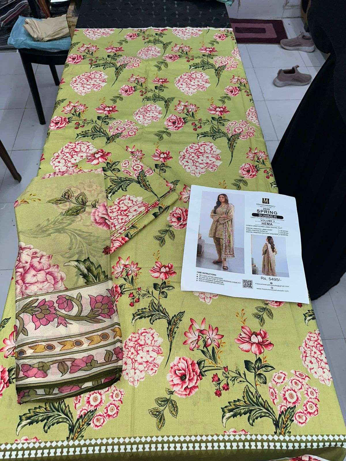Printed Lawn Collection Vol 3 2026 by Mausummery-07