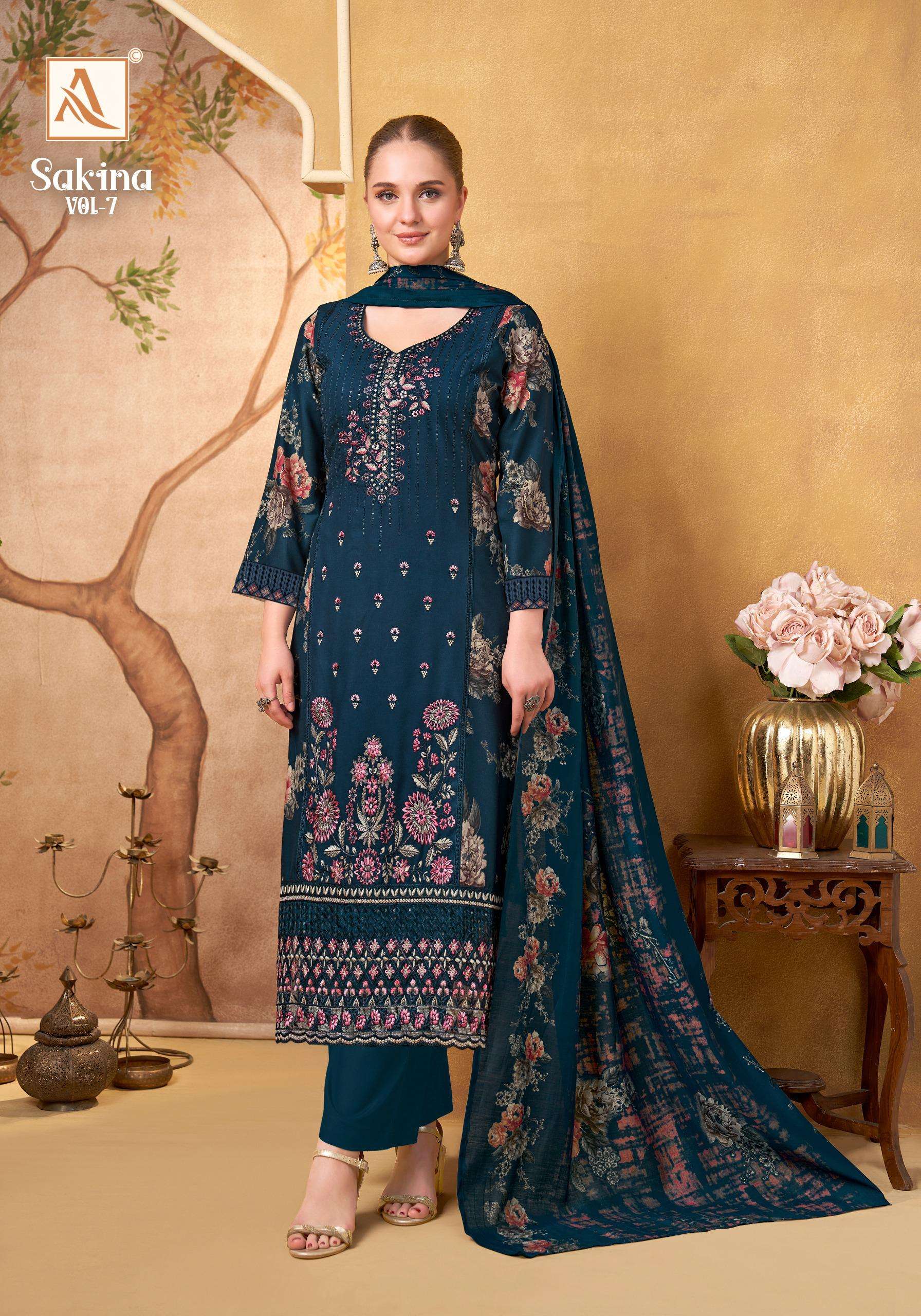 SAKINA VOL - 07 BY ALOK SUIT - 06