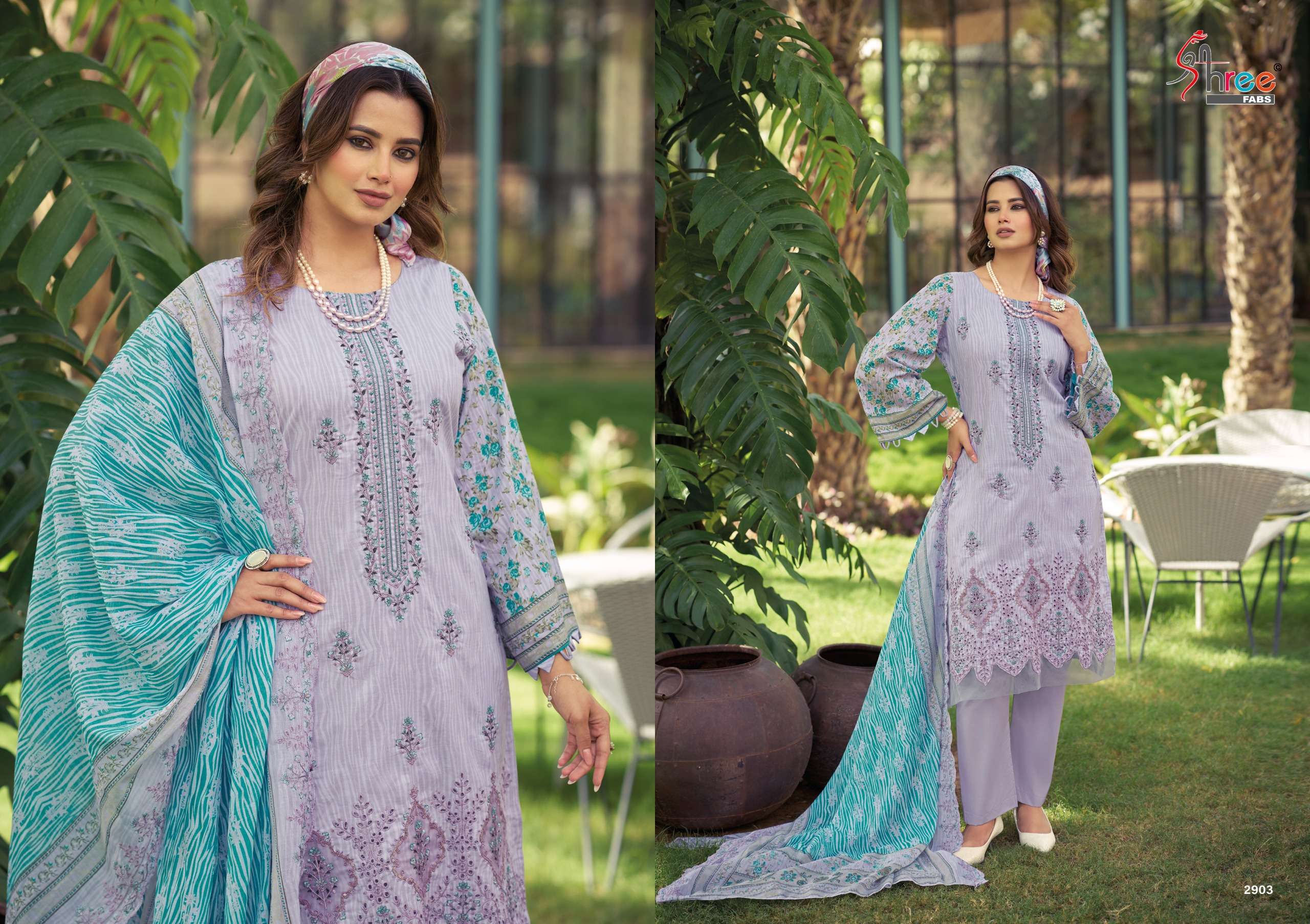 BIN SAEED LAWN COLLECTION VOL - 29 BY SHREE FABS - 03