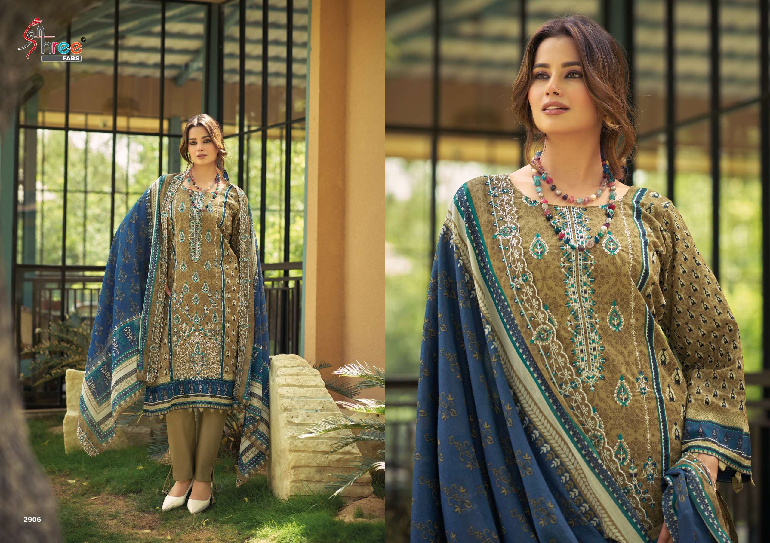 BIN SAEED LAWN COLLECTION VOL - 29 BY SHREE FABS - 06