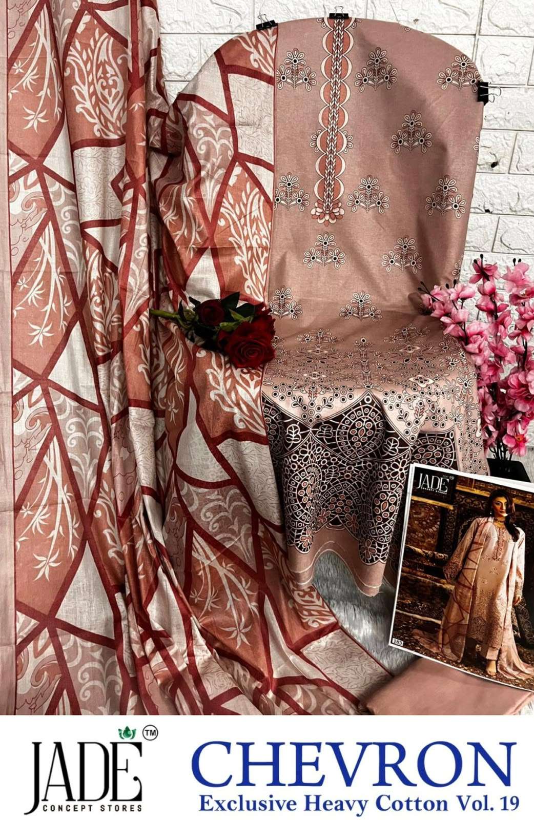 CHEVRON EXCLUSIVE HEAVY COTTON VOL - 19 BY JADE CONCEPT STORES - 03