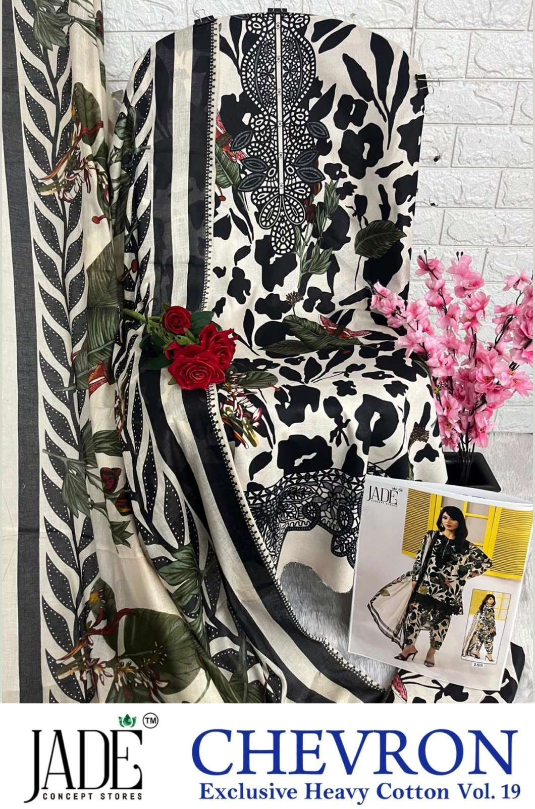 CHEVRON EXCLUSIVE HEAVY COTTON VOL - 19 BY JADE CONCEPT STORES - 05