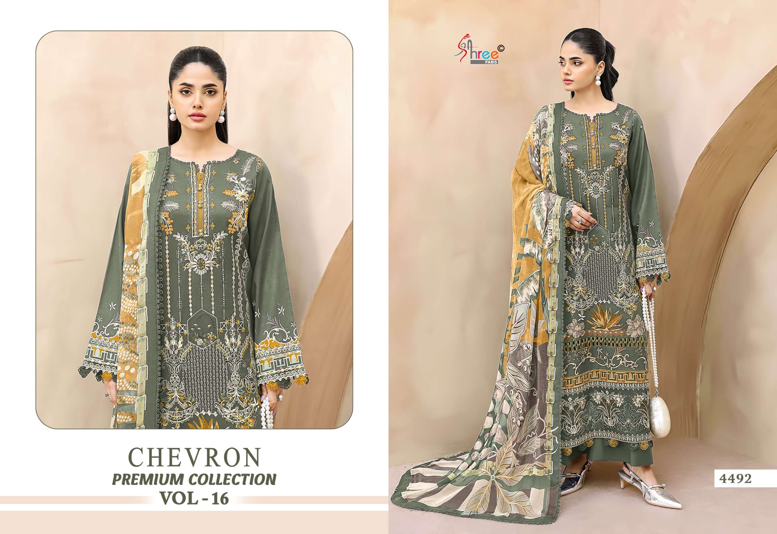 CHEVRON PREMIUM COLLECTION VOL - 16 BY SHREE FABS - 02