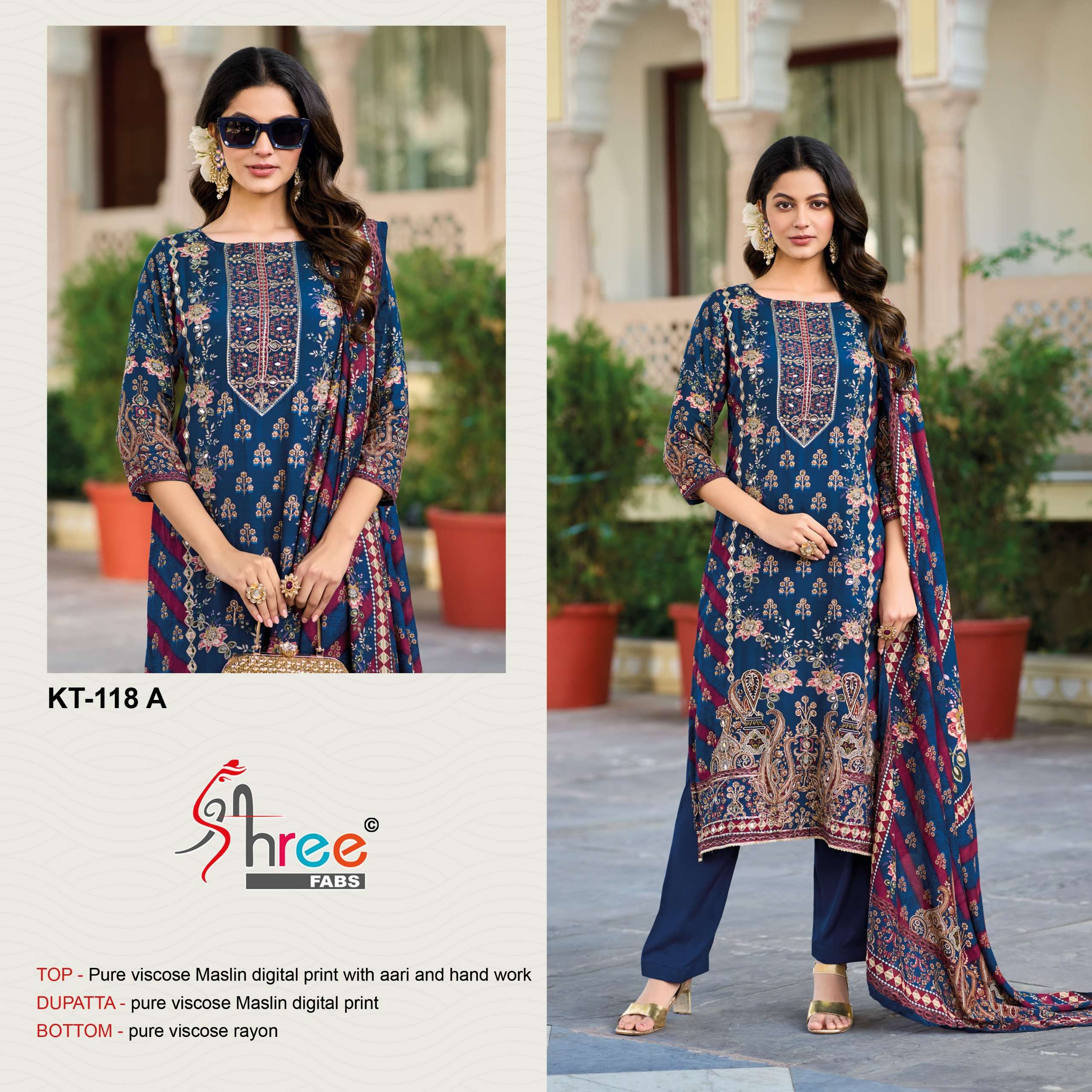 DESIGN NO. KT - 181 BY SHREE FABS - 01