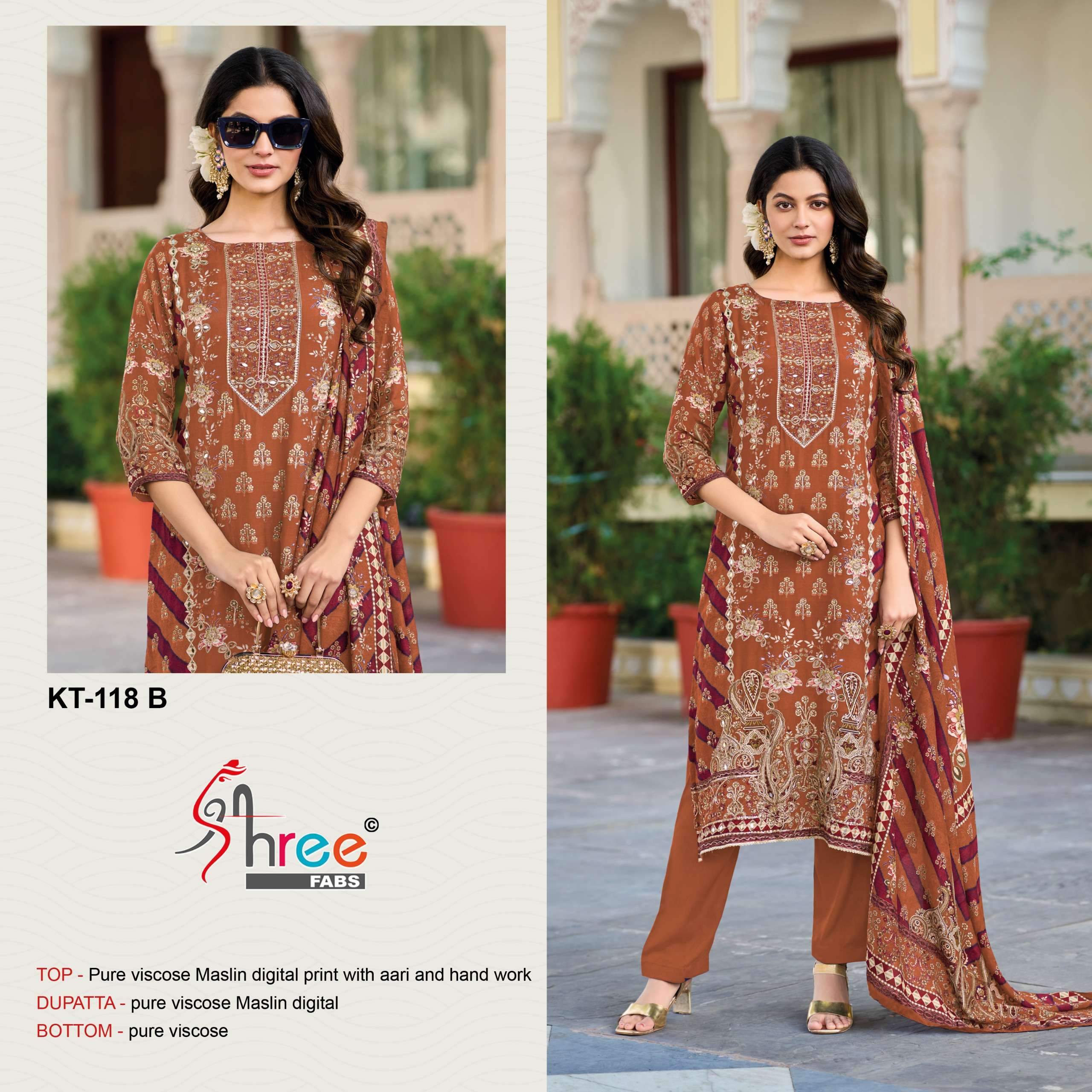 DESIGN NO. KT - 181 BY SHREE FABS - 02
