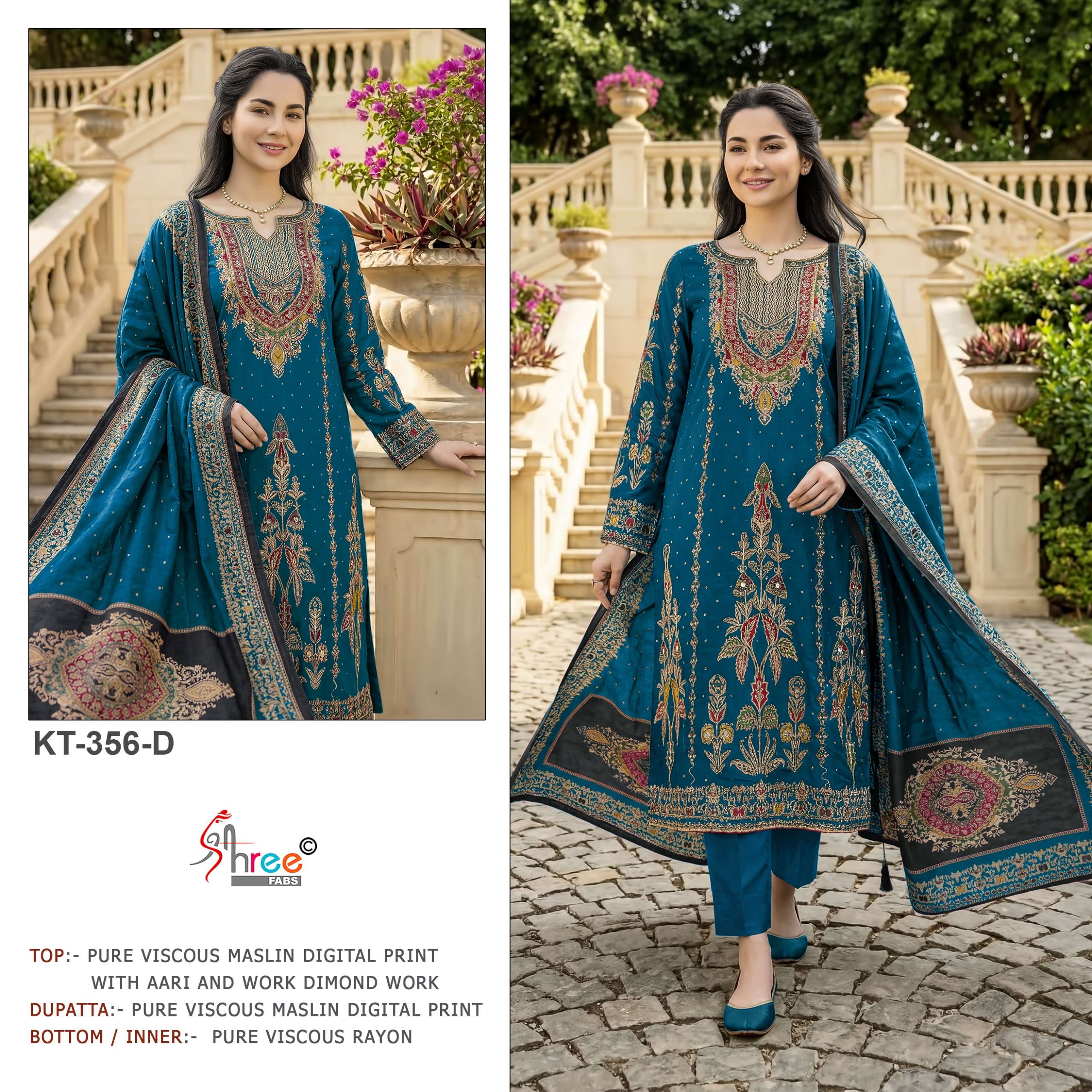 DESIGN NO. KT - 356 BY SHREE FABS - 01