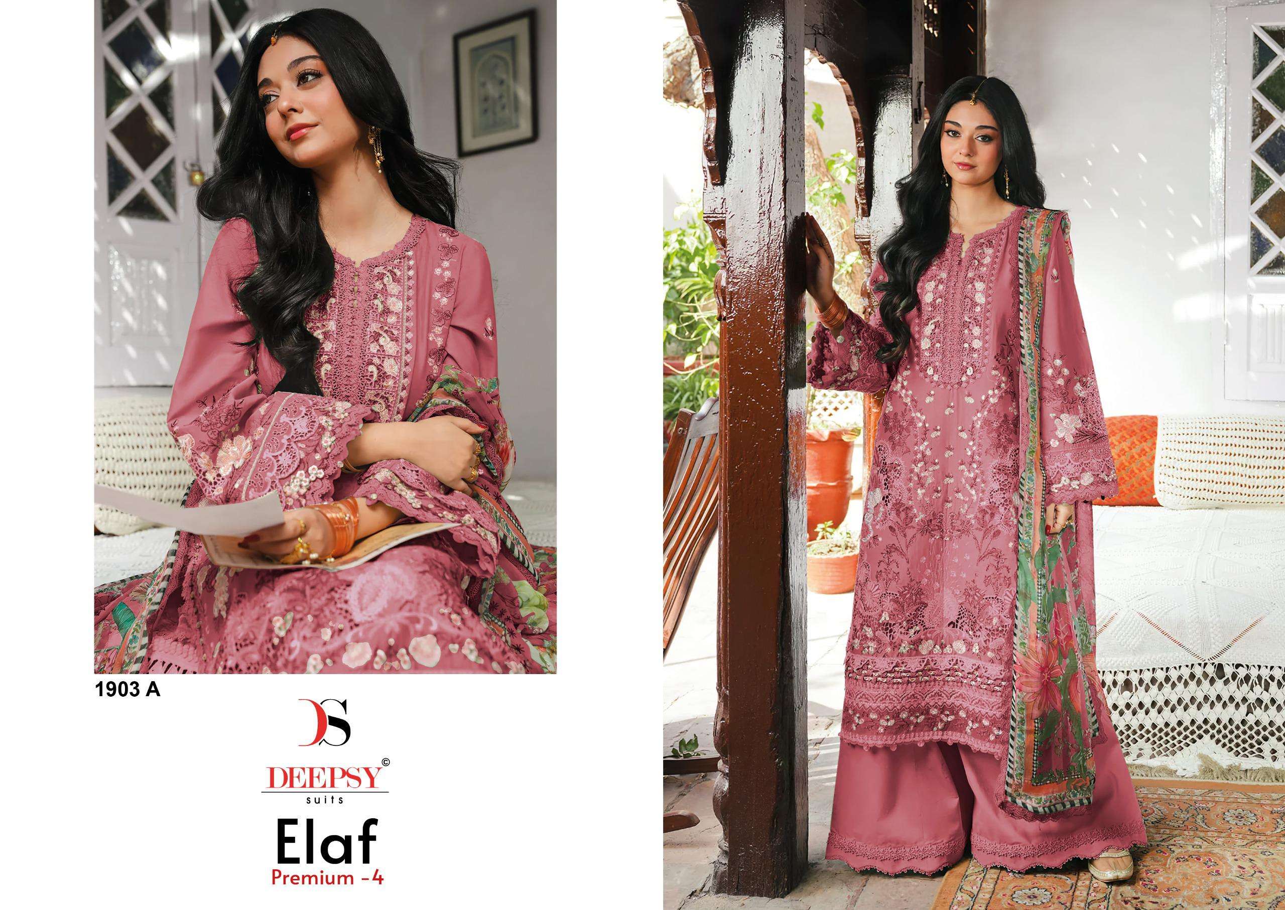 ELAF PREMIUM - 04 LUXURY LAWN D NO. 1903 BY DEEPSY SUITS - 01