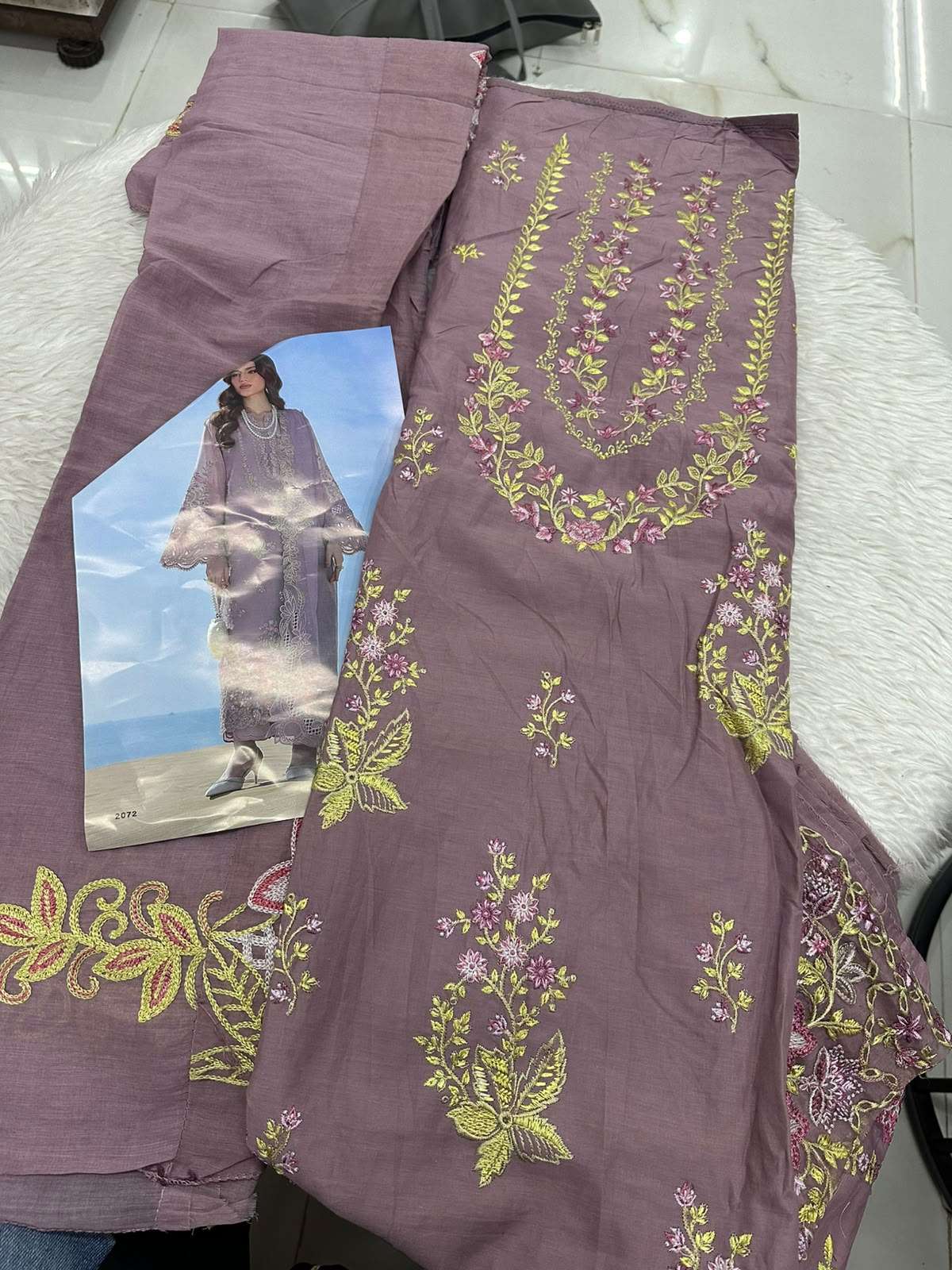 Falah Premium Cotton Collection - Code - 50060 By Falah Designer Suits - 02