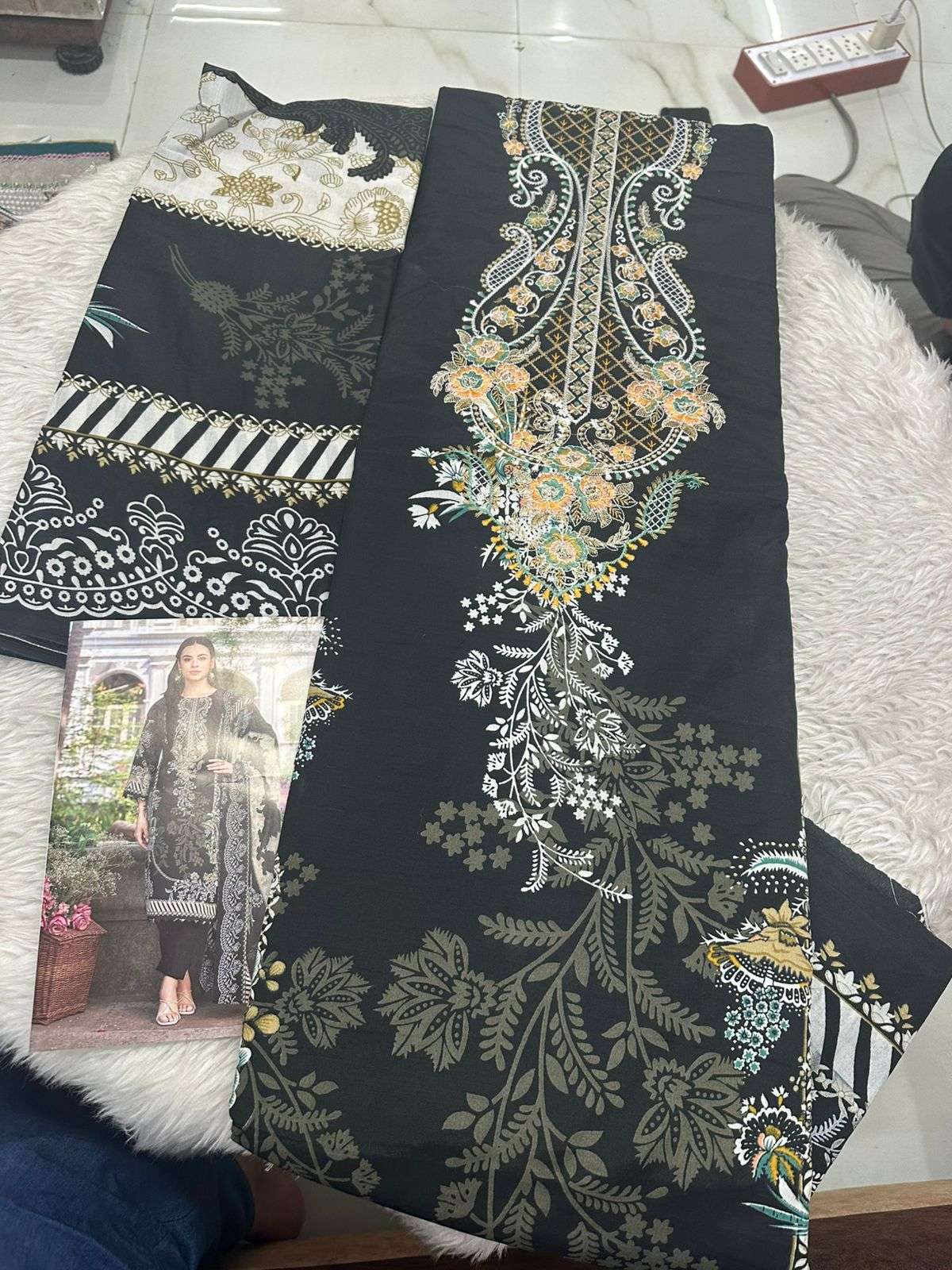 Falah Premium Cotton Collection Code - 50072 By Falah Designer Suits - 03