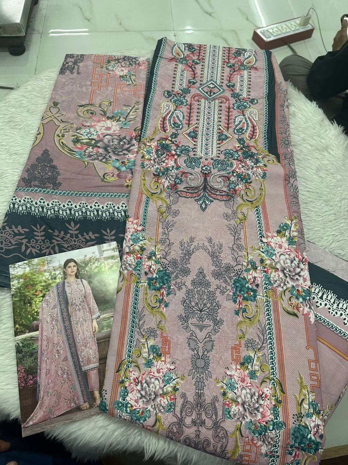 Falah Premium Cotton Collection Code - 50072 By Falah Designer Suits - 06