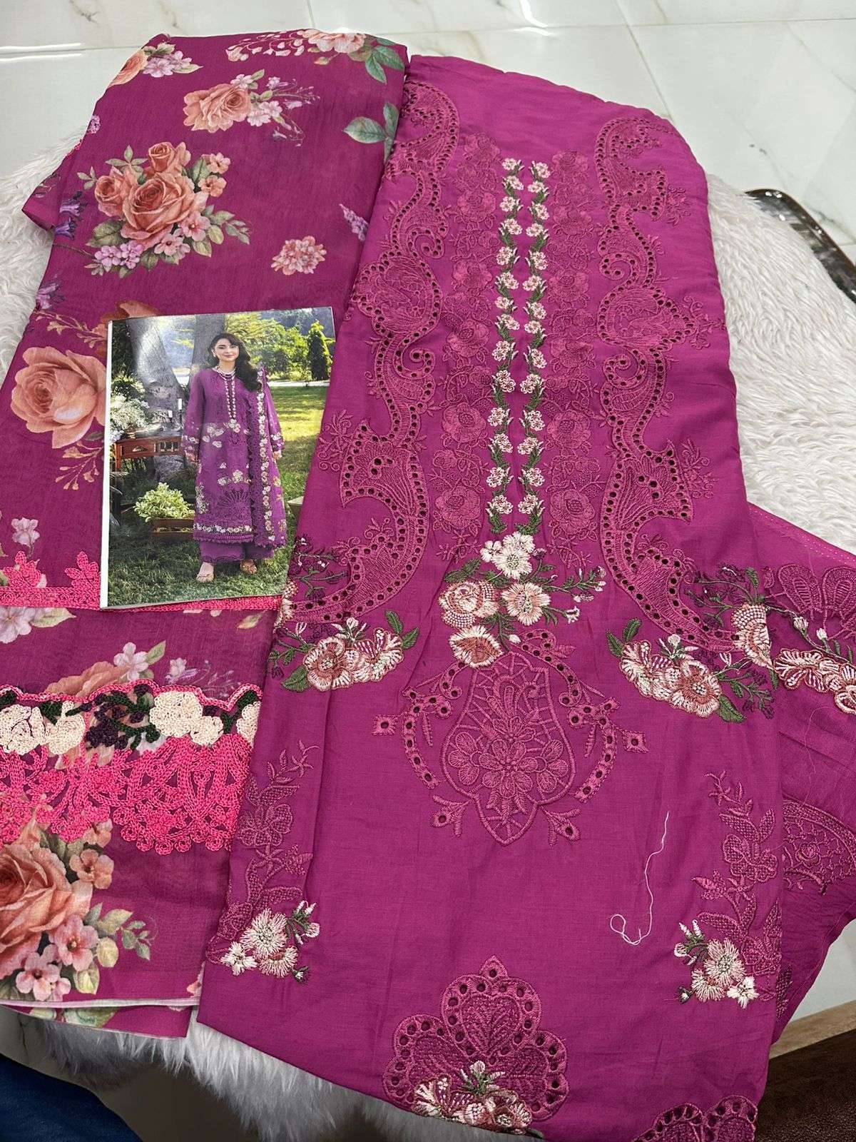 Falah Premium Cotton Collection Code - 50074 By Falah Designer Suits - 04