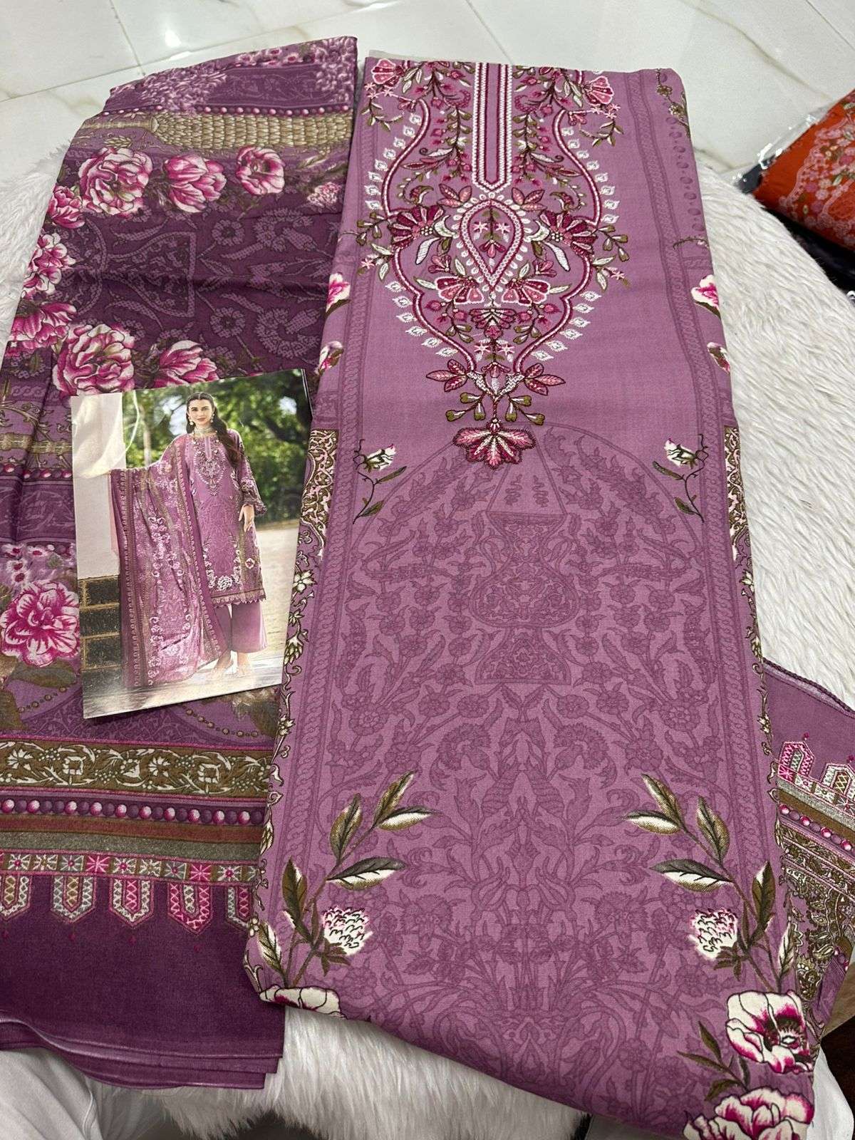 Falah Premium Cotton Collection Code - 50078 By Falah Designer Suits - 05