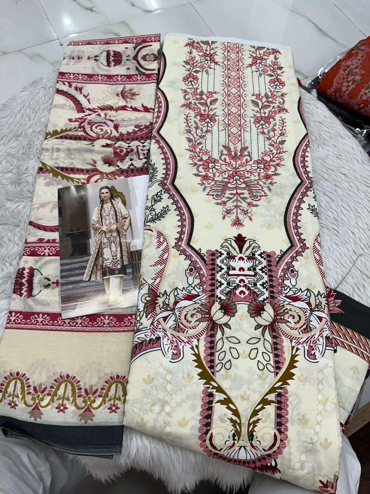 Falah Premium Cotton Collection Code - 50078 By Falah Designer Suits - 08