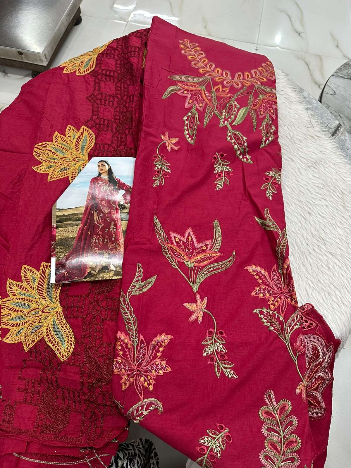Falah Premium Cotton Collection Code - 50087 By Falah Designer Suits - 04
