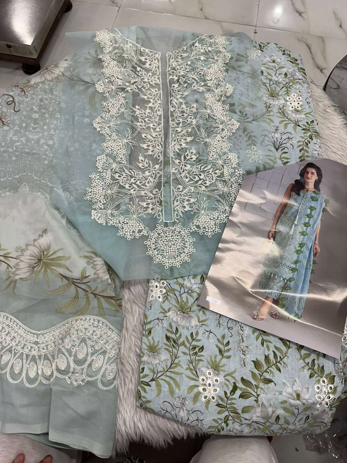 Falah Premium Cotton Collection Code - 50089 By Falah Designer Suits - 02