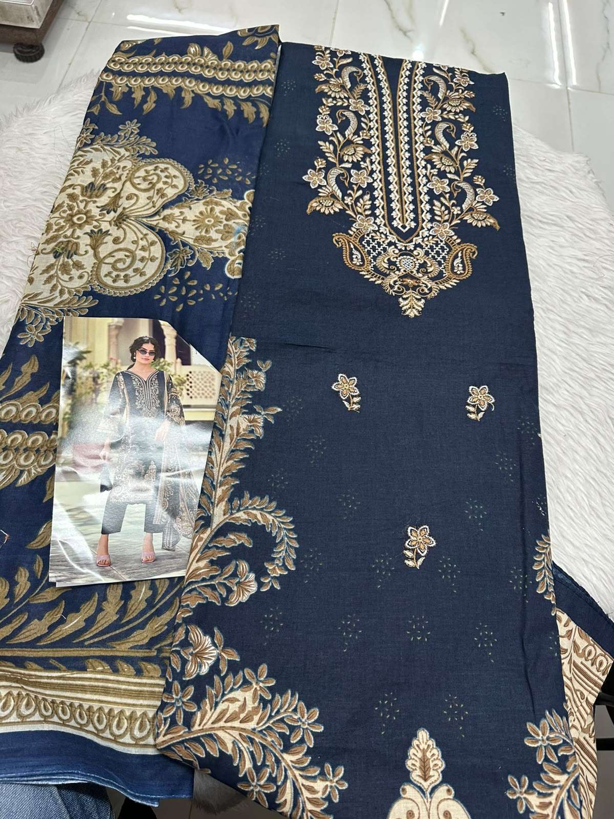 Falah Premium Cotton Collection Code - 50098 By Falah Designer Suits - 08