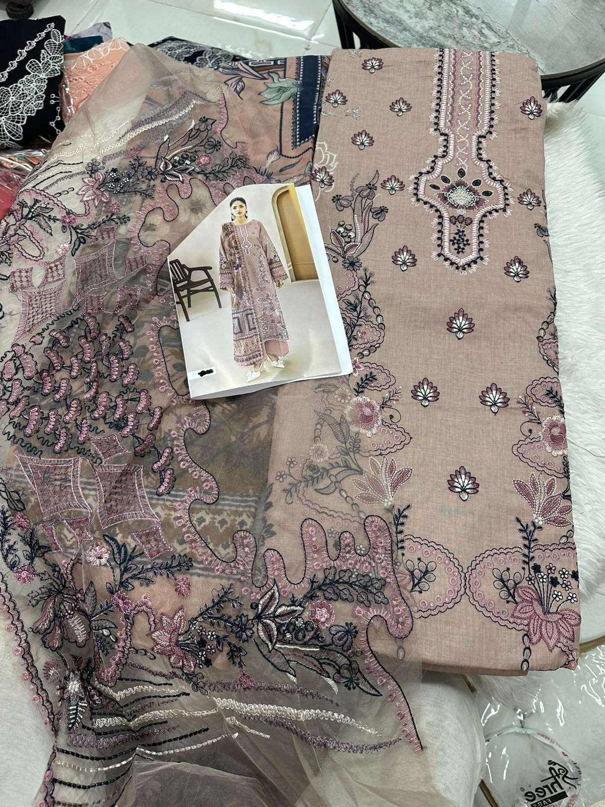Falah Premium Cotton Collection Code - 50102 By Falah Designer Suits - 02