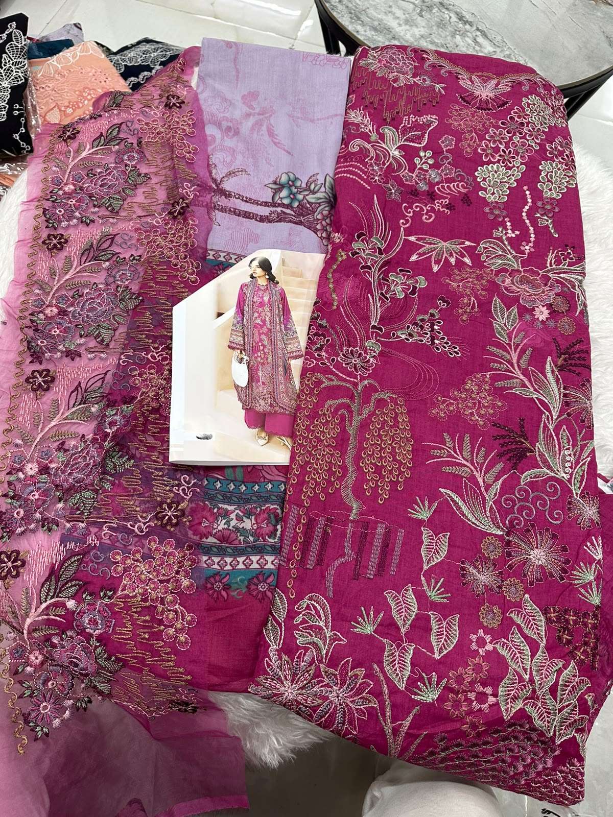 Falah Premium Cotton Collection Code - 50102 By Falah Designer Suits - 07