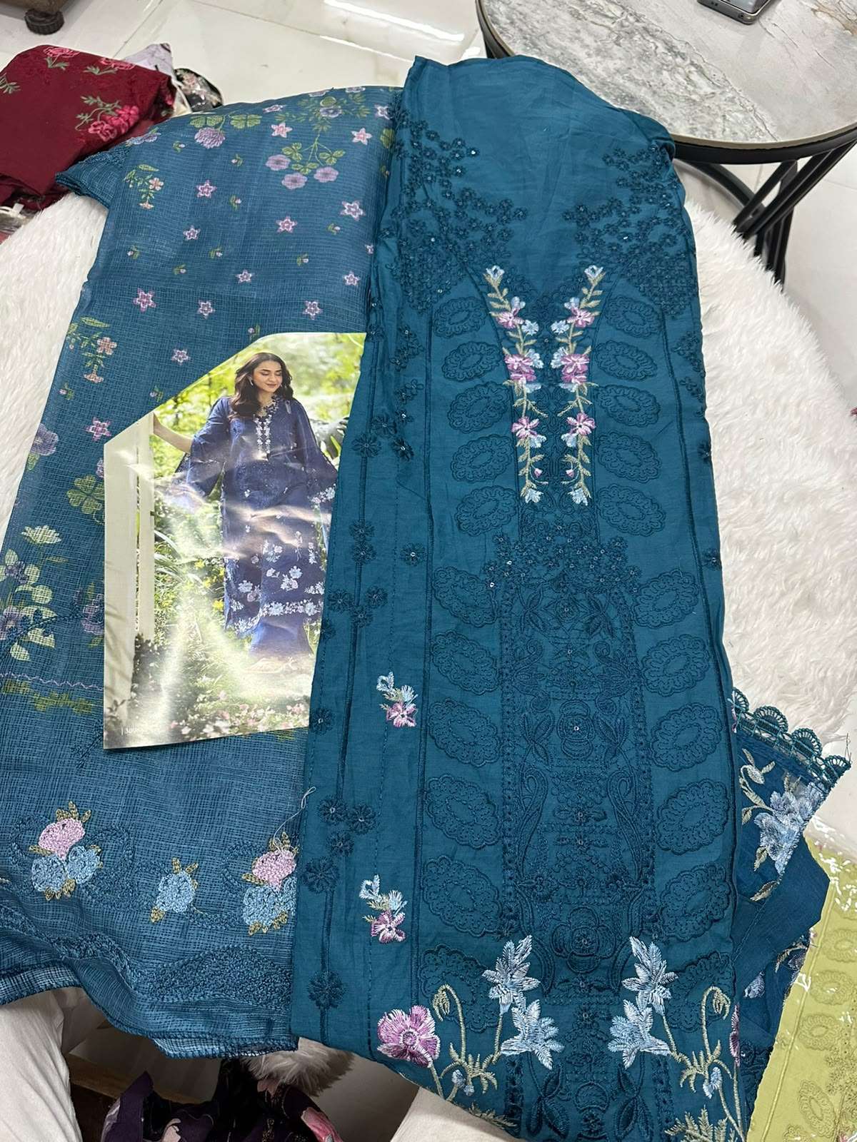 Falah Premium Cotton Collection Code - 50105 By Falah Designer Suits - 05
