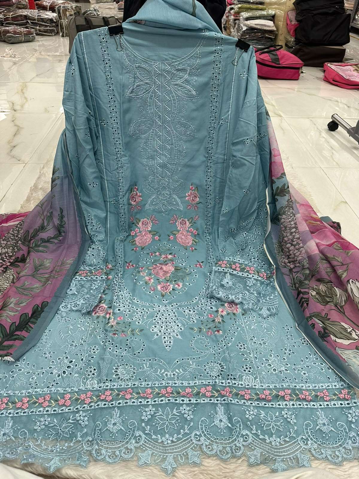 Falah Premium Cotton Collection Code - NOP08 By Falah Designer Suits - 02