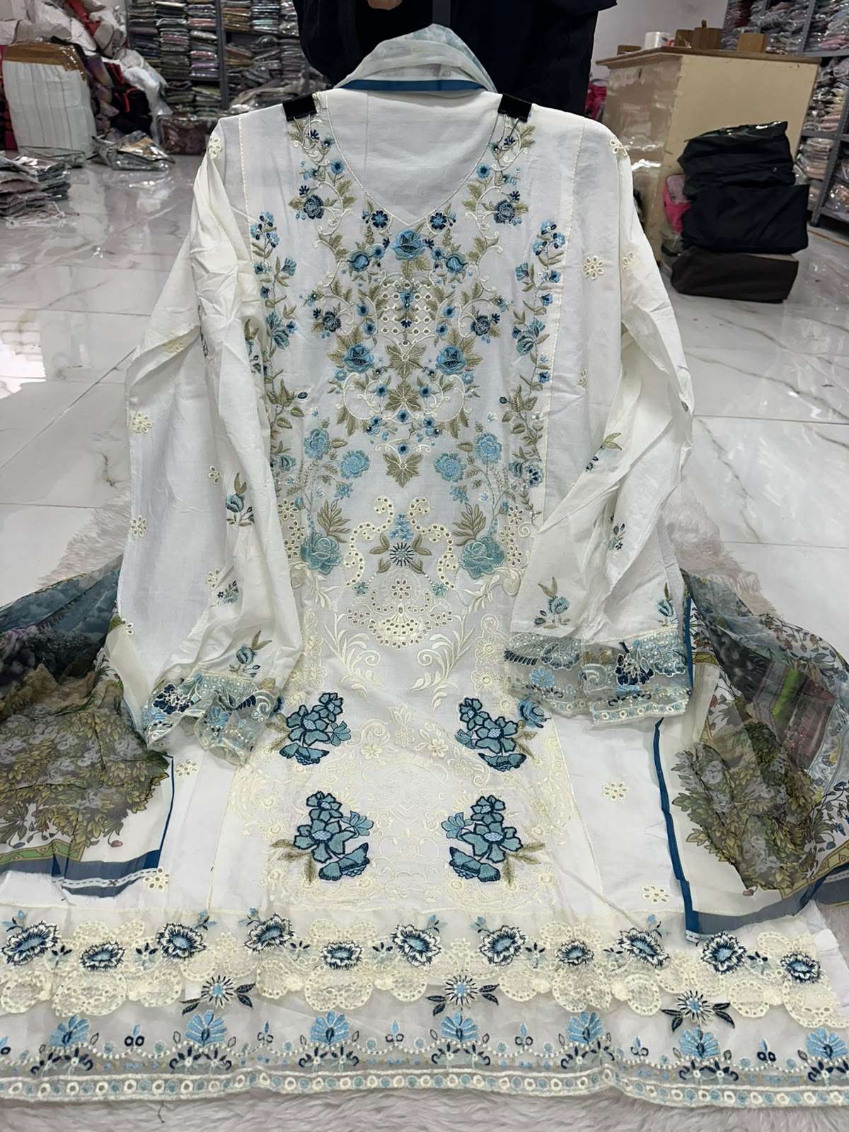 Falah Premium Cotton Collection Code - NOP08 By Falah Designer Suits - 08