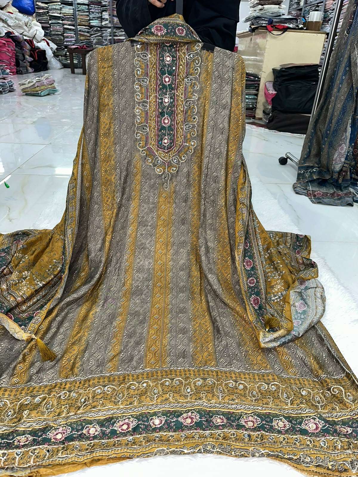 Falah Premium Maslin Collection Code - 50092 By Falah Designer Suits - 02