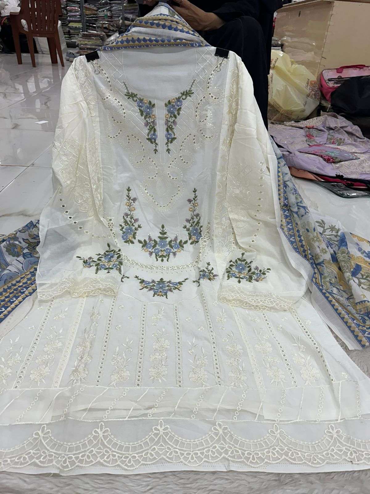 Falah Premium Party Wear Cotton Collection Code - NOP04 By Falah Designer Suits - 08