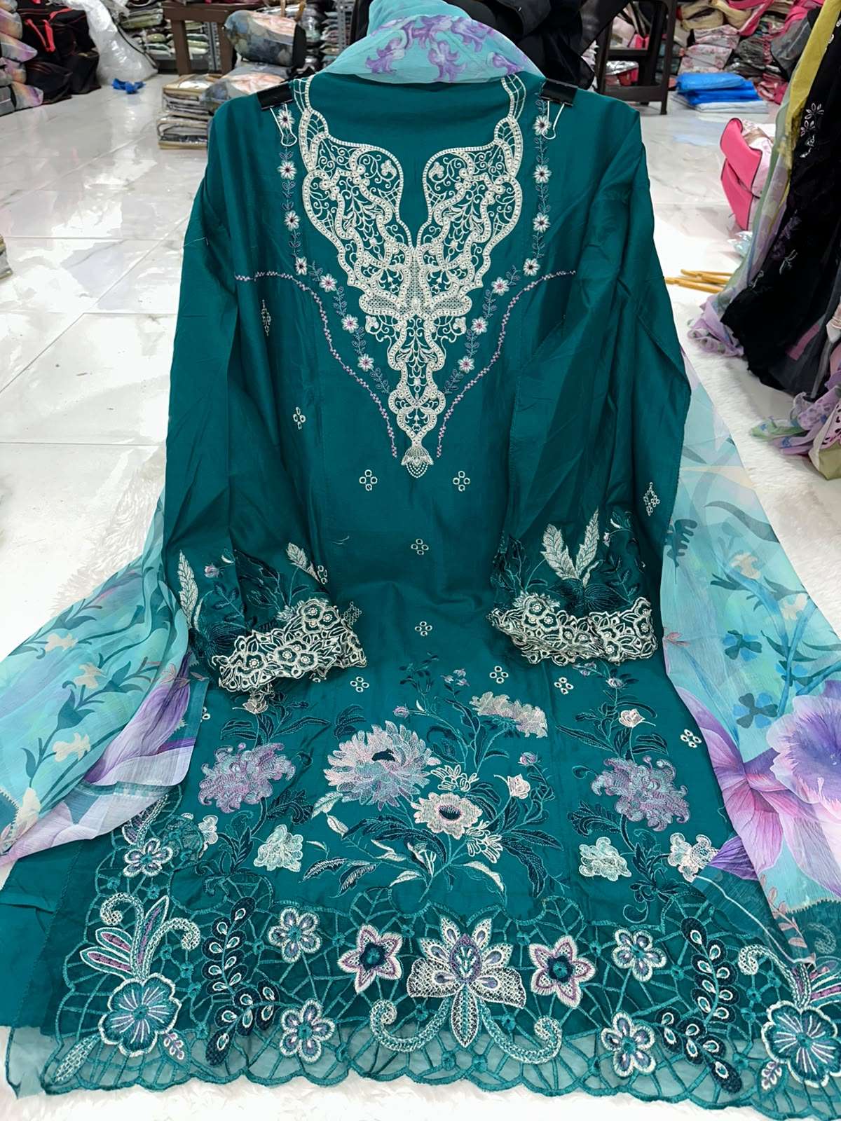 Falah Premium Pure Cotton Collection Code - NOP11 Catalog - 1 By Falah Designer Suits	 - 04