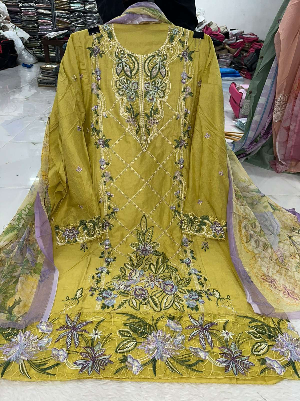 Falah Premium Pure Cotton Collection Code - NOP11 Catalog - 3 By Falah Designer Suits - 01 - 06 A