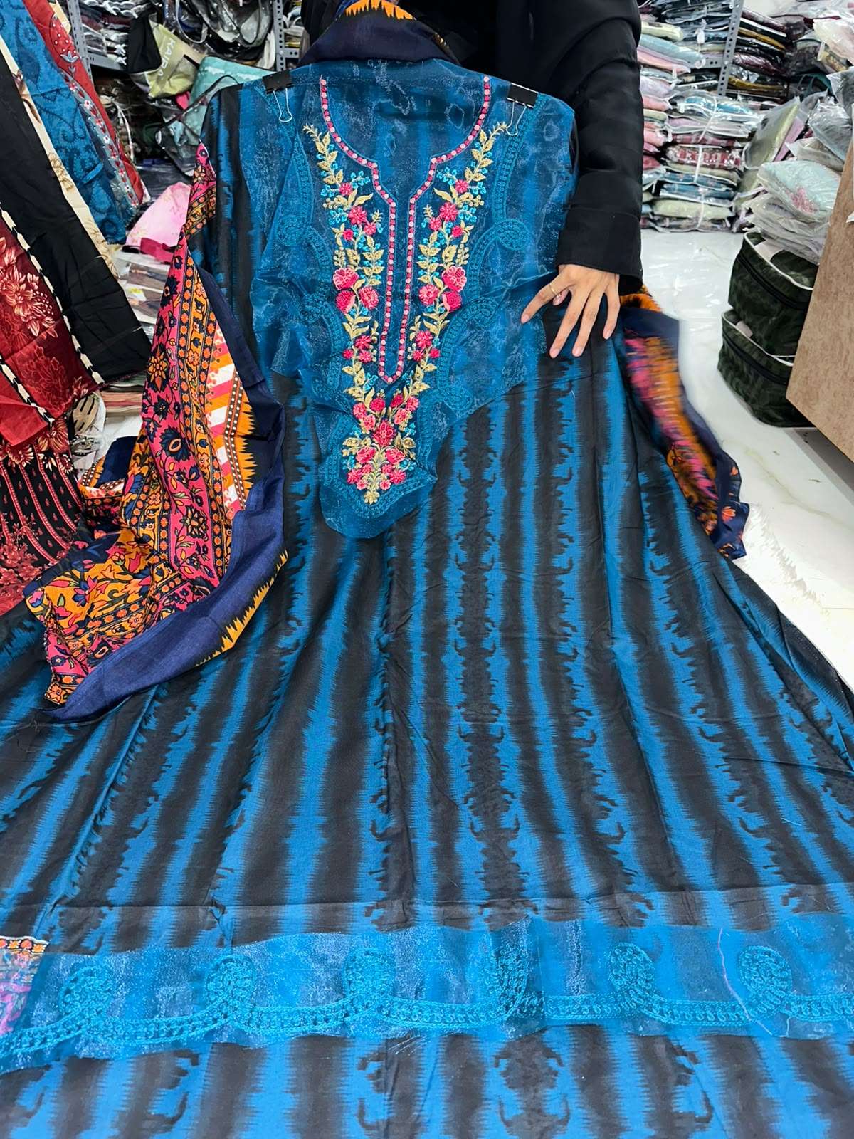 Falah Premium Pure Cotton Collection Code - NOP12 By Falah Designer Suits - 04
