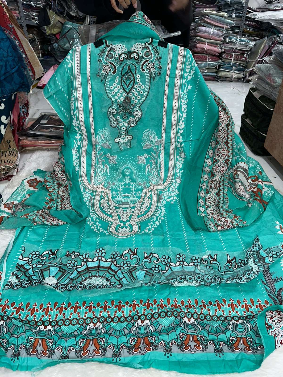Falah Premium Pure Cotton Collection Code - NOP12 By Falah Designer Suits - 14