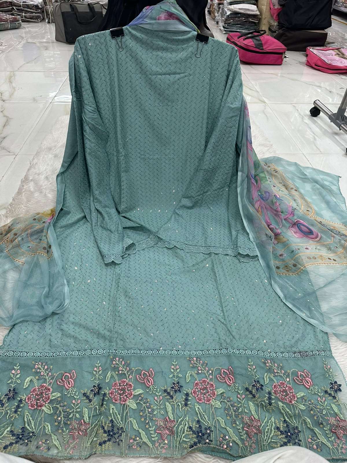 Falah Premium Rayon Collection Code - NOP10 By Falah Designer Suits - 02