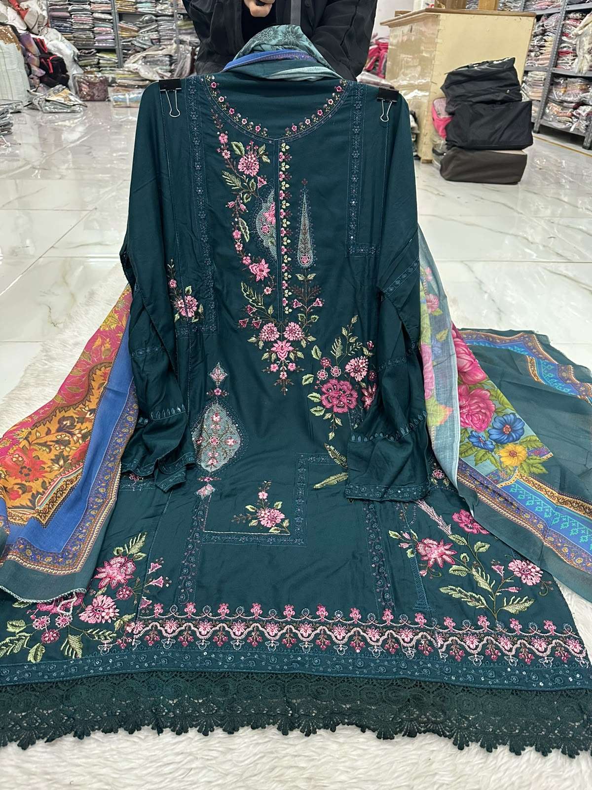 Falah Premium Rayon Cotton Collection Code - NOP07 By Falah Designer Suits - 06