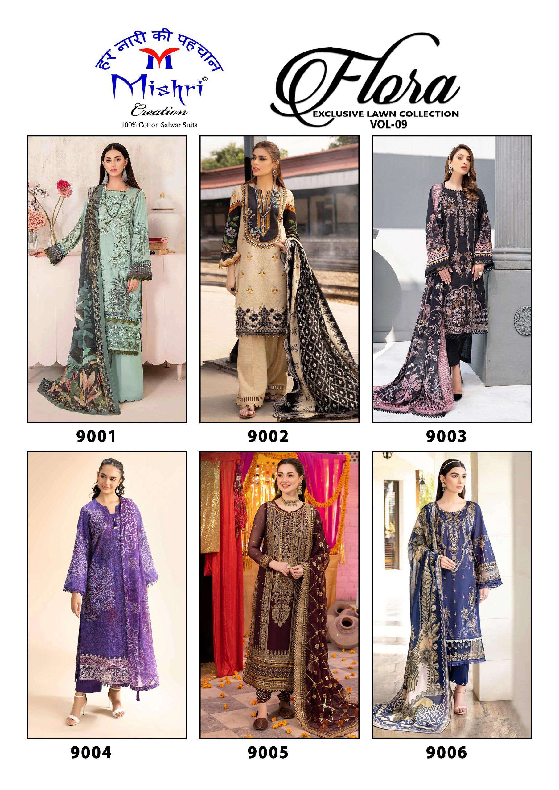 FLORA VOL- 09 BY MISHRI - 01 - 06