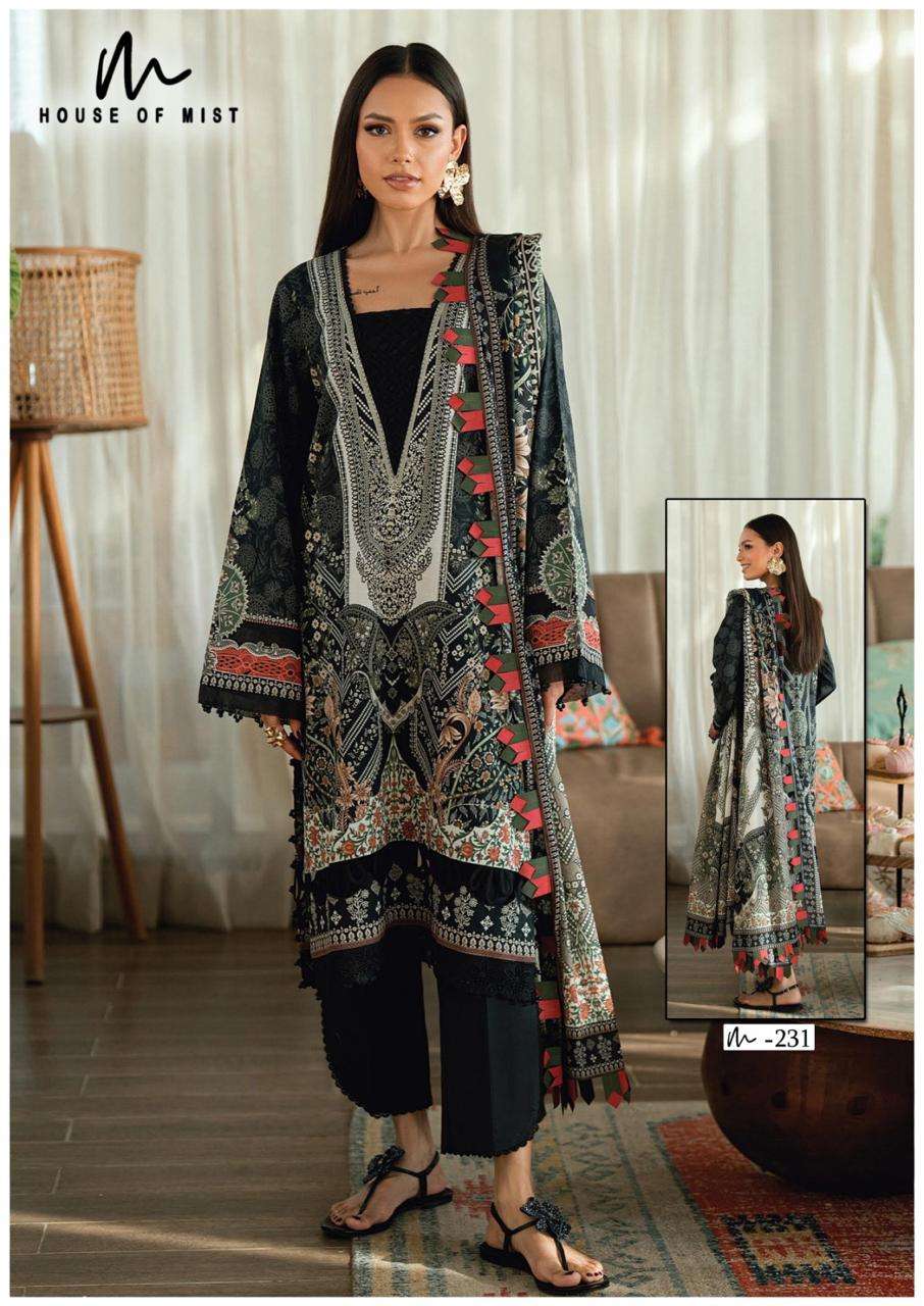 GHAZAL COTTON COLLECTION VOL - 24 BY HOUSE OF MIST - 01