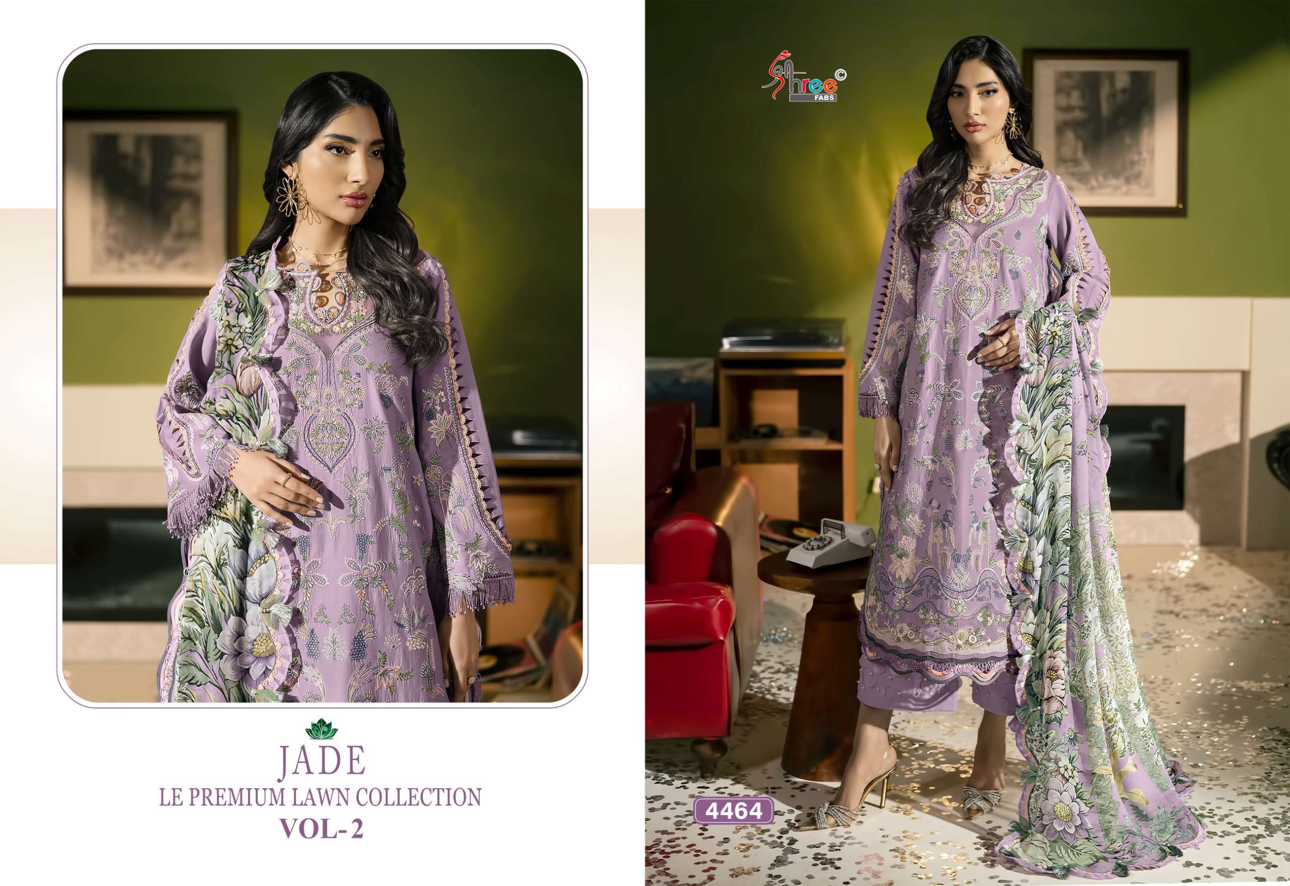 JADE LE PREMIUM LAWN COLLECTION VOL - 02 BY SHREE FABS - 04