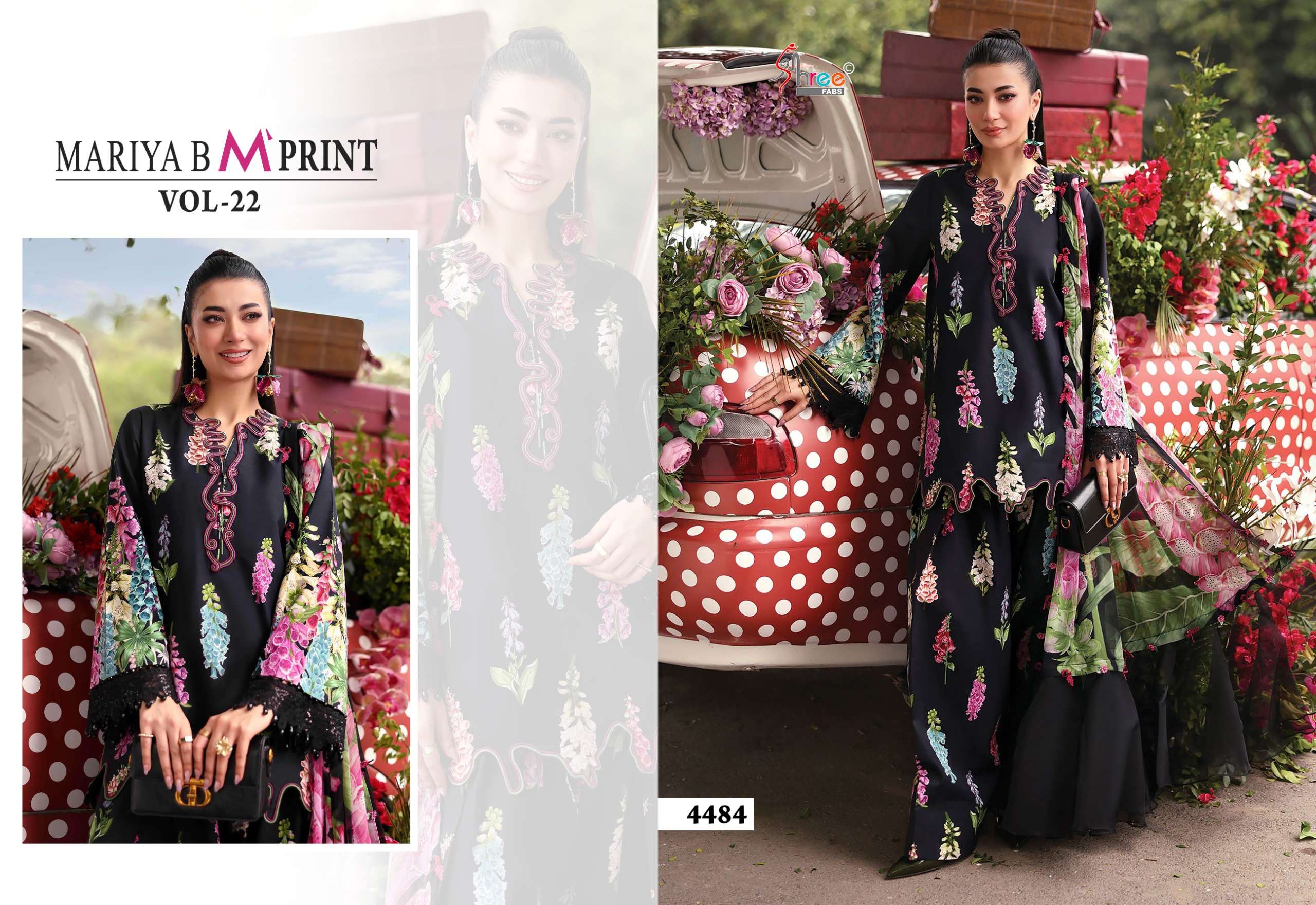 MARIA B M PRINT VOL - 22 BY SHREE FABS - 04