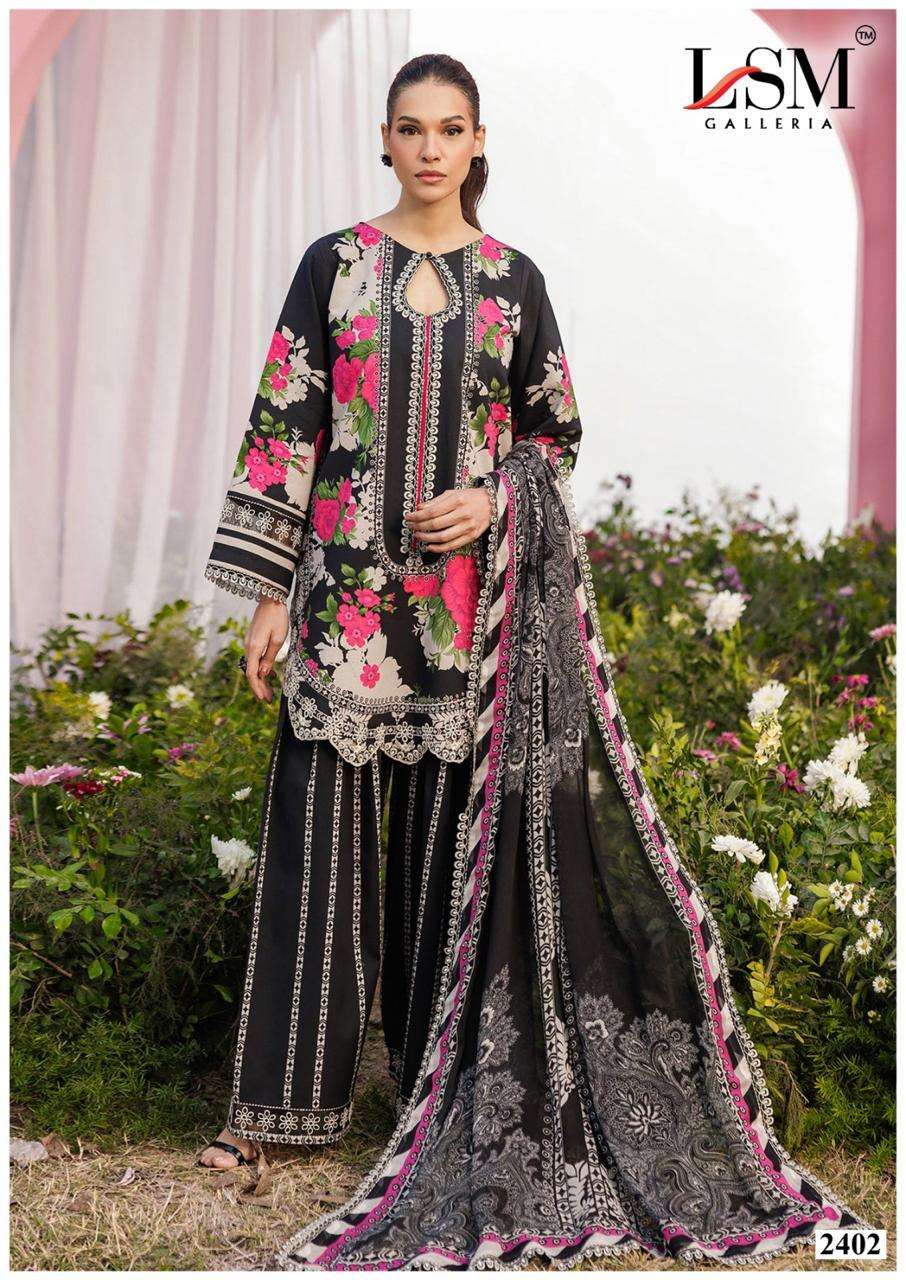 PARIAN DREAM HEAVY LUXURY LAWN COLLECTION VOL - 24 BY LSM - 02