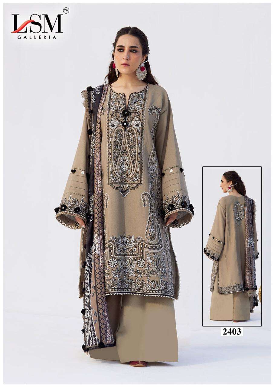 PARIAN DREAM HEAVY LUXURY LAWN COLLECTION VOL - 24 BY LSM - 09