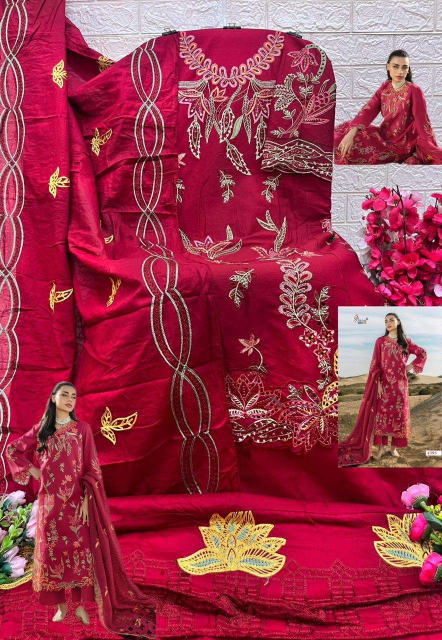 RANG RASIYA PREMIUM LAWN COLLECTION VOL - 05 OPEN PIC BY SHREE FABS - 01