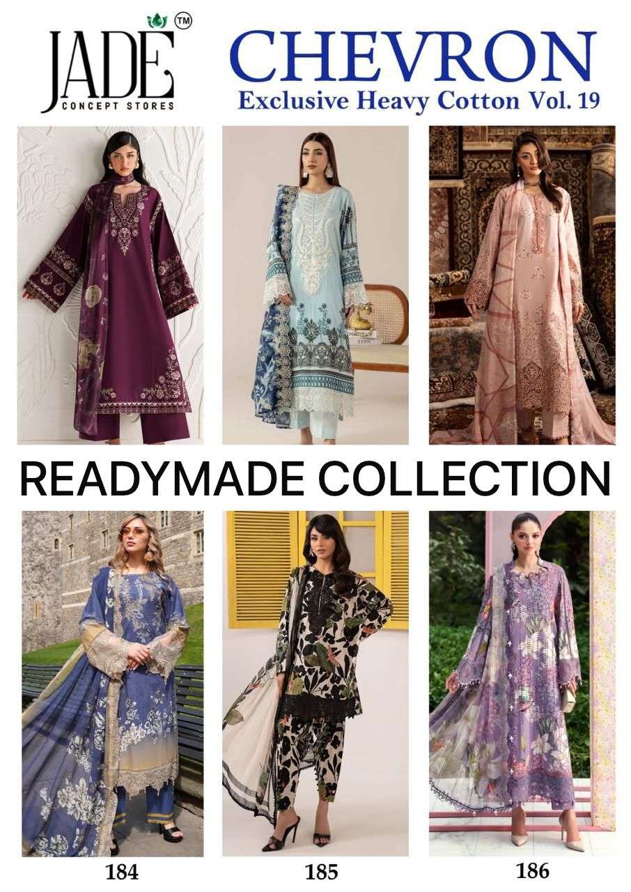 READY MADE CHEVRON EXCLUSIVE HEAVY COTTON COLLECTION VOL - 19 BY JADE CONCEPT STORES - 01 - 06