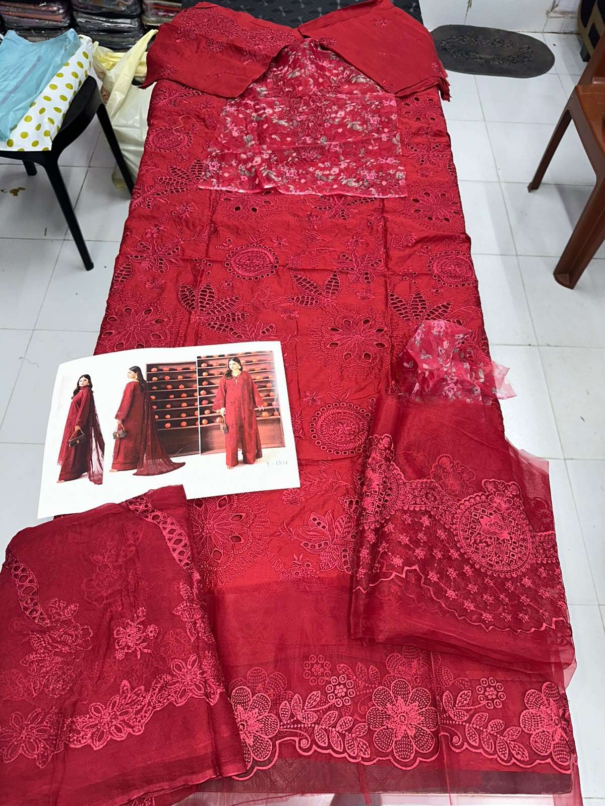 RIWAYAT LUXURY LAWN COLLECTION VOL - 15 BY RAMSHA - 01