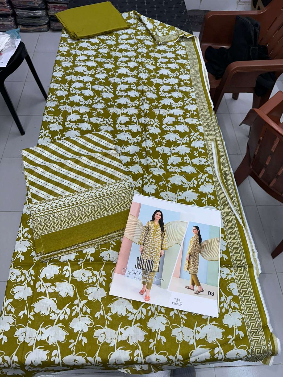 SALINA DIGITAL PRINTED LAWN VOL - 16 LIMITED EDITION 2026 BY REGALIA TEXTILES - 03